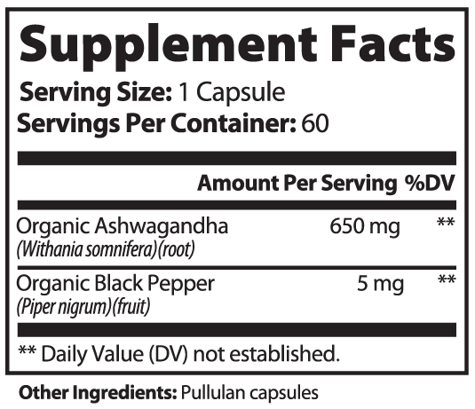 Ashwagandha capsules