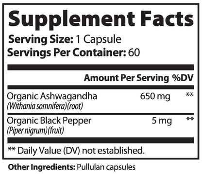 Ashwagandha capsules